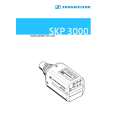 SENNHEISER SKP3000 Instrukcja Obsługi