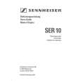 SENNHEISER SER 10 Instrukcja Obsługi