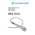 SENNHEISER MKE 4032 Instrukcja Obsługi